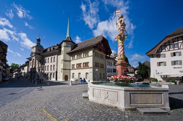 «Wer entdeckt alle 22 fliessenden Brunnen?» Zofingen