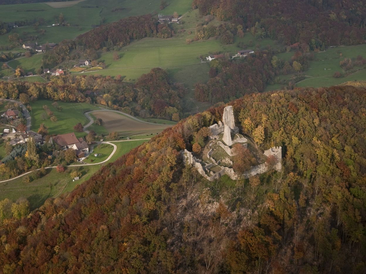 The Schenkenberg Ruins in Thalheim