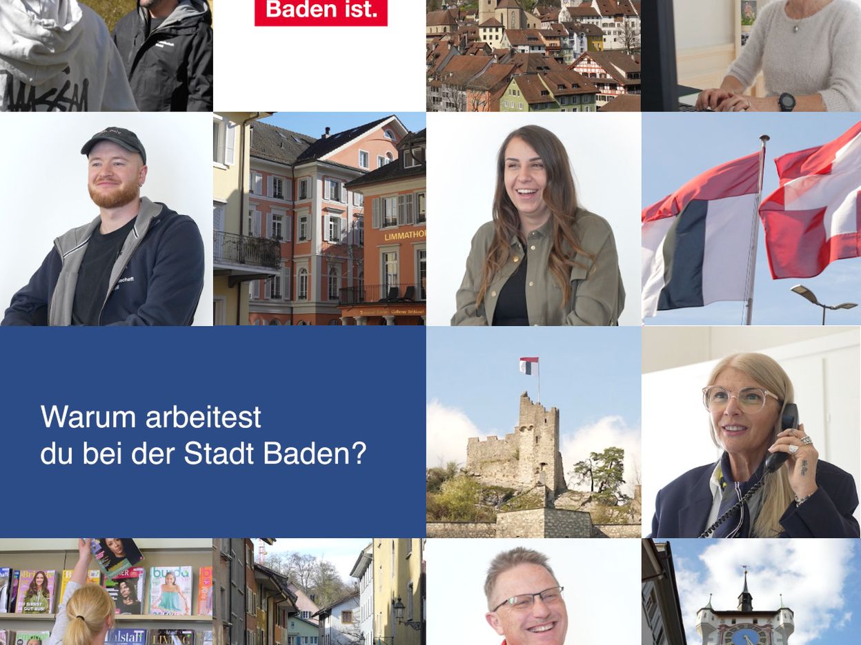 Stadt Baden – Arbeitgeberin mit Ausstrahlung