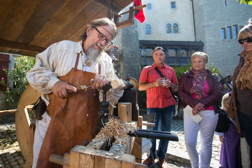 Mittelaltermarkt Schloss Lenzburg