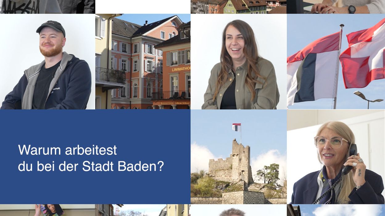 Stadt Baden – Arbeitgeberin mit Ausstrahlung
