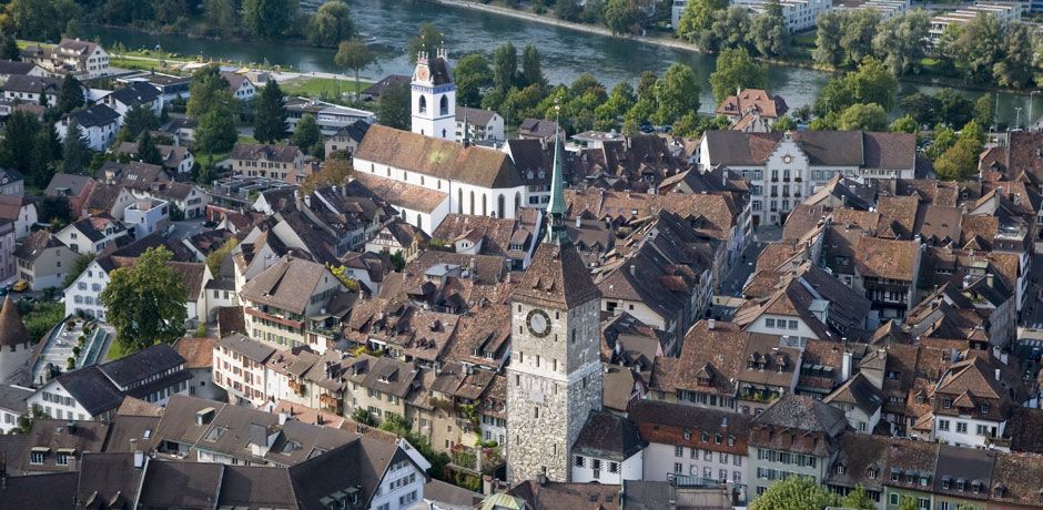 Schöne Aarauer Altstadt geniessen